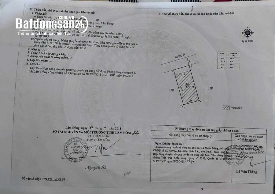Bán nhà Đường Cô Bắc, Thị trấn Liên Nghĩa, Huyện Đức Trọng