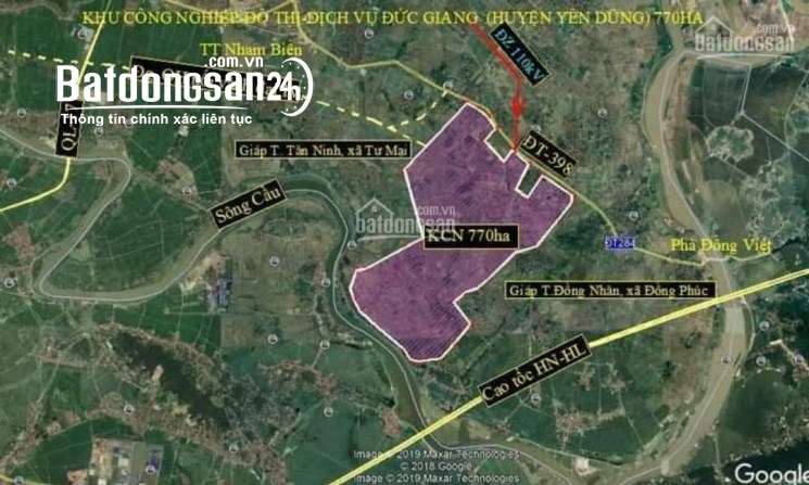 Chính chủ cần bán lô đất 100m2 đối diện công viên khu đô thị Đức Giang