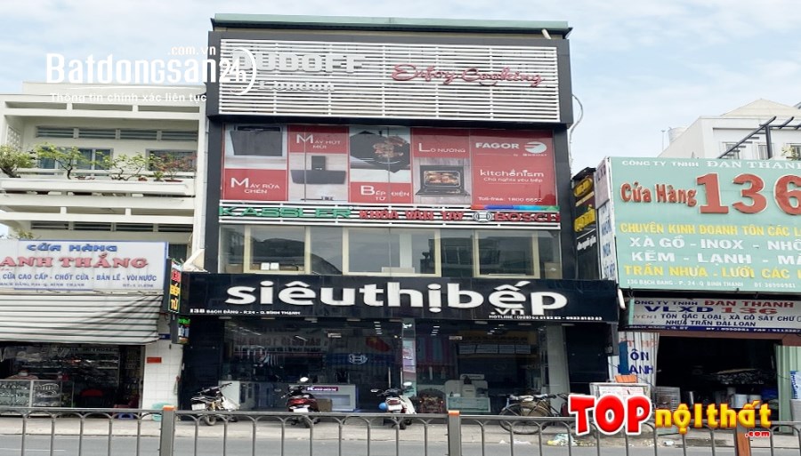 Cho thuê MT gần Bạch Đằng p24 Bình Thạnh 10x20m 3 tầng