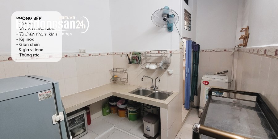 Cho thuê nhà CMT8, Quận 10 DT 33m2x2T nhà đẹp 8 triệu