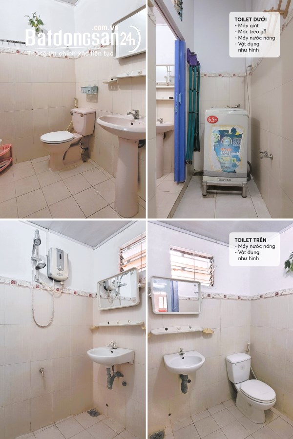 Cho thuê nhà CMT8, Quận 10 DT 33m2x2T nhà đẹp 8 triệu