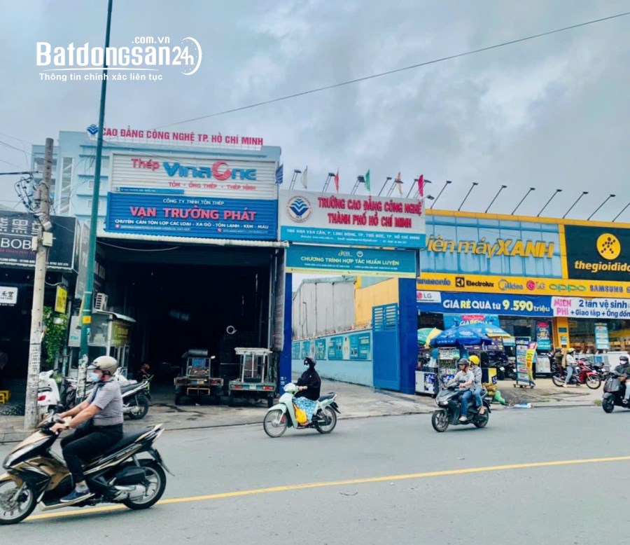 Bán nhà mặt phố Đường Kha Vạn Cân, Phường Linh Đông, Tp Thủ Đức