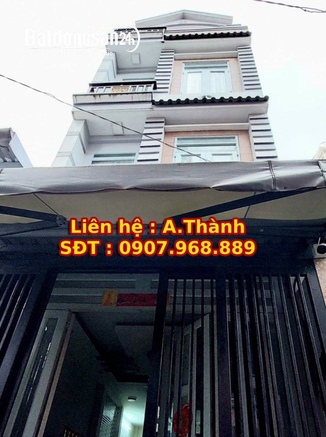 Bán nhà mới 3,55m x 9,85m x 3,58m , 2 lầu 1ST Phạm Văn Chí P3 Q6