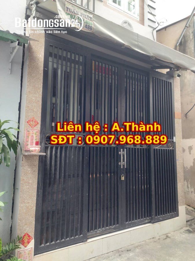 Bán nhà mới 3,55m x 9,85m x 3,58m , 2 lầu 1ST Phạm Văn Chí P3 Q6