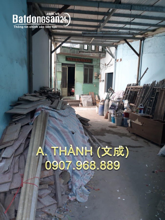 Bán nhà cấp 4 diện tích đất 136m2, Văn Thân , Phường 8 ,Quận 6 