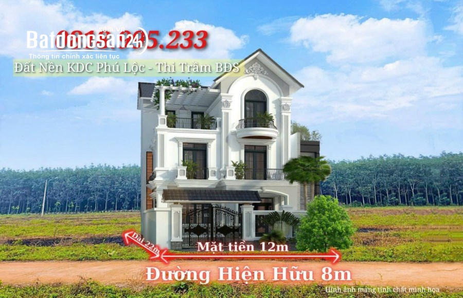 Cạnh Chợ Phú Lộc - Đăk Lăk Bán Cặp Biệt Thự Đẳng Cấp 264m2 Với Giá Chỉ Từ 6xxTR      