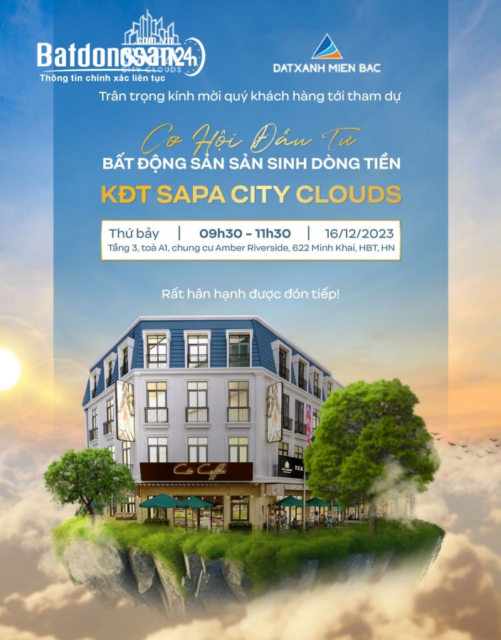 Bán nhà mặt phố Sapa City Cloud, Đường Điện Biên Phủ, Thị xã Sa Pa