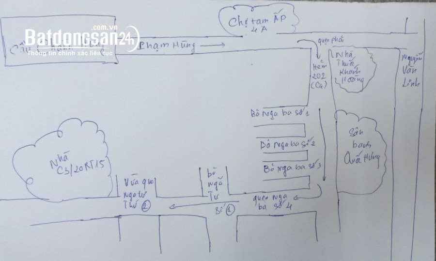 Bán nhà Đường Phạm Hùng, Phường 4, Quận 8
