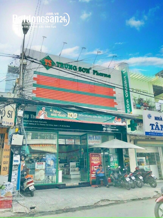 Bán nhà 97 đường số 15 Tân Kiểng,Quận 7 dt 7,3x18m,giá 31 tỷ