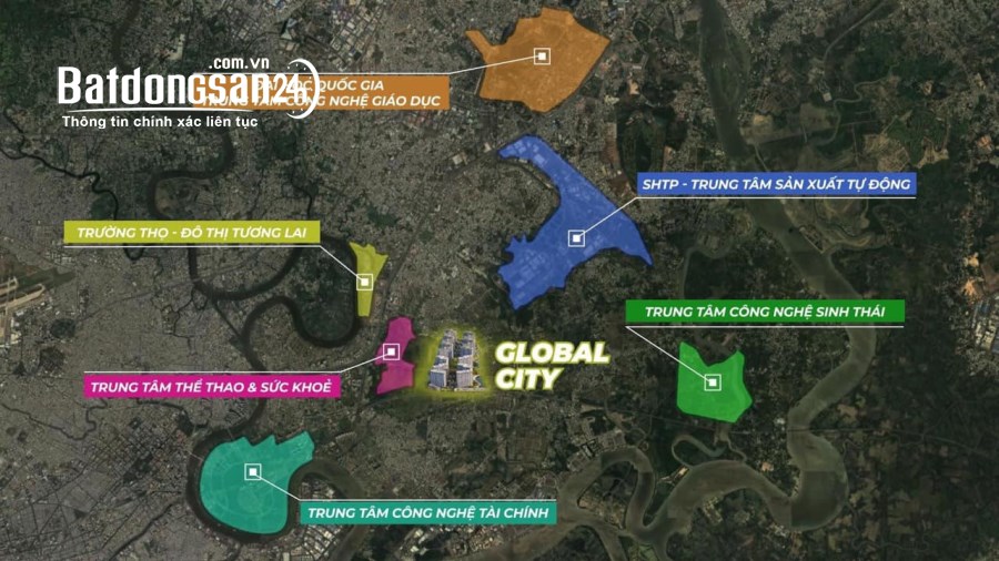 Chính sách mới The Global City CK thuê tới 100tr/tháng TT chỉ 20% còn lại TT tới 2028