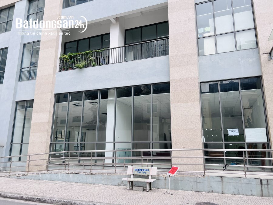 Cho thuê tầng 1 chung cư diện tích 35-400m2 phù hợp kinh doanh nhiều mô hình