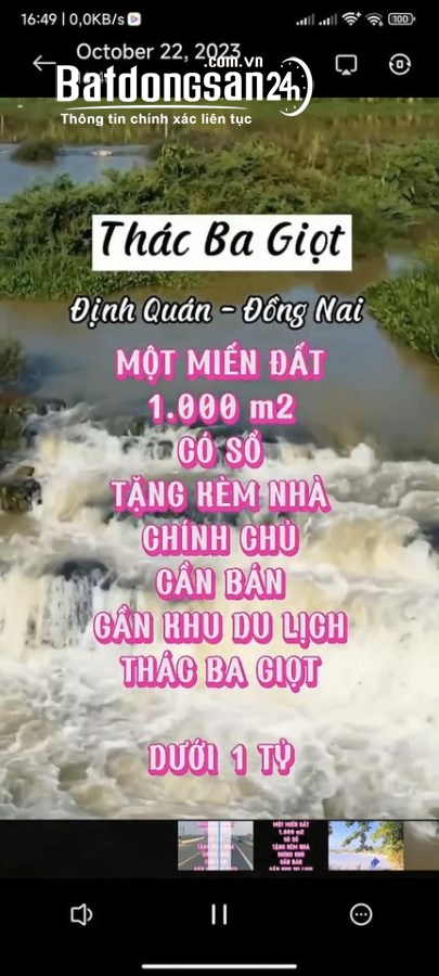 Cần bán nhà cấp 4 cùng mảnh đất 1000m2 chính chủ có thương lượng