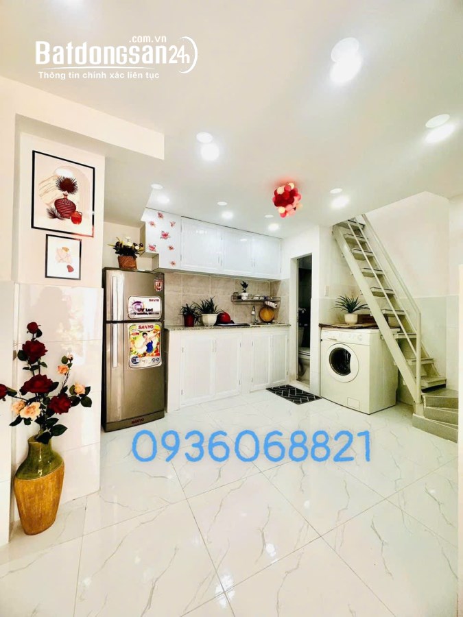 Bán nhà ĐườnHẻm 1/ Vũ Tùng, P2- 2 tầng (3x3,6m)- g Vũ Tùng, Phường 2, Quận Bình Thạnh