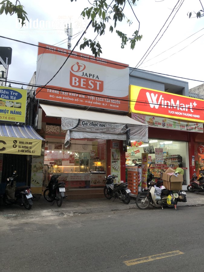 Bán nhà đường 15 Tân Kiểng,Quận 7 dt 4,4x16,3m2, giá 18 tỷ