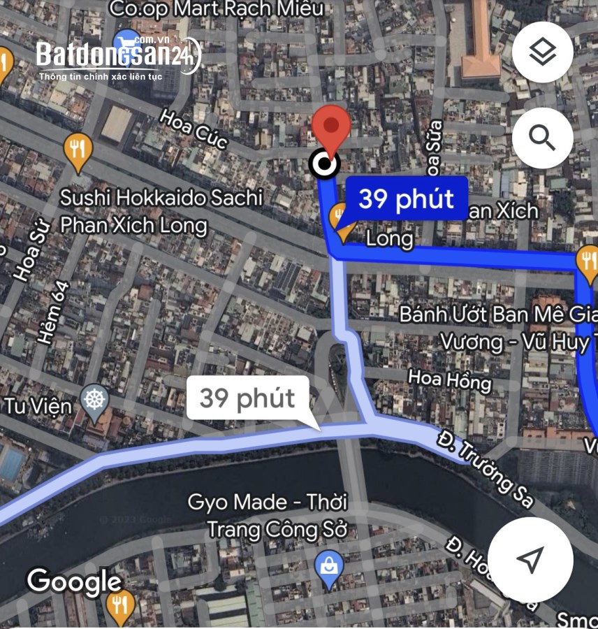 Bán nhà mặt phố Đường Nguyễn Công Hoan, Phường 7, Quận Phú Nhuận