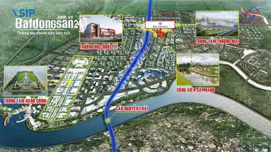 Bán liền kề góc Belhomes 106m2 giá chạm đáy thị trường