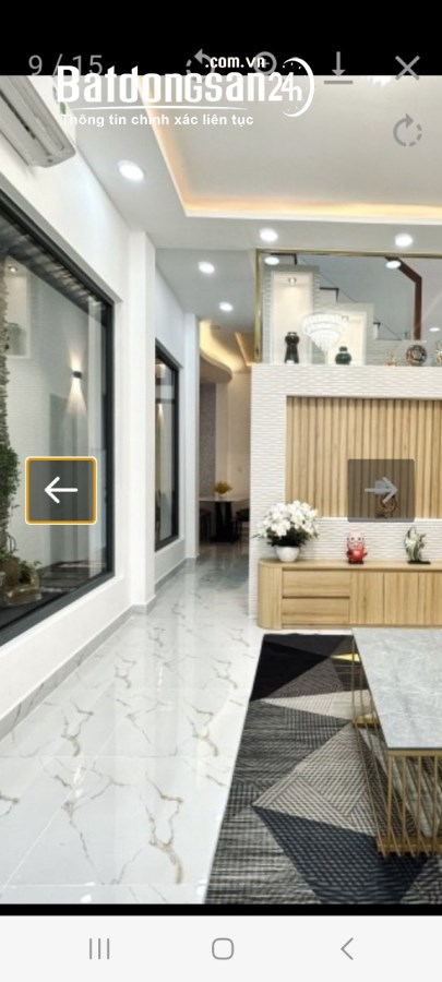 Hẻm xe hơi Đường Đinh Bộ Lĩnh, Phường 26, 62m2 , 4 lầu , Bình Thạnh , giá 8.5 tỷ .