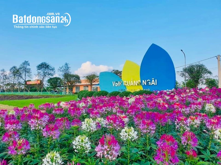 Bán đất nền khu dịch vụ hỗn hợp Vsip Quảng Ngãi liền kề KCN