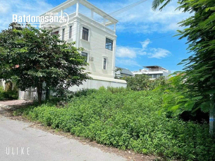 Bán lô đất biệt thự Trường An, ph Thanh Bình, TP HD, 252m2, 3 mặt tiền, view vườn cây