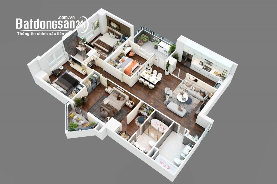 Duy Nhất Căn Góc 128m Ngoại Giao CĐT Chỉ Hơn 3,3 Tỷ ,View Công Viên Đã Có Sổ 