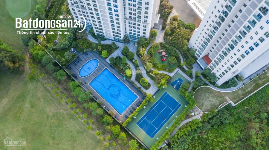 Hiếm, căn góc 2PN/72.2m2 The Link Ciputra nhỉnh 4 tỷ, view sân golf, đã có sổ