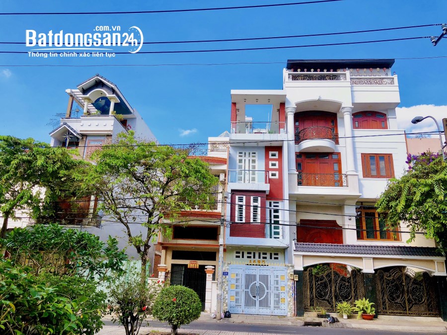 Bán nhà mặt tiền đường Hiền Vương gần Văn Cao,DT:4x19m đúc 3 lầu nhà mới giá 13 tỷ