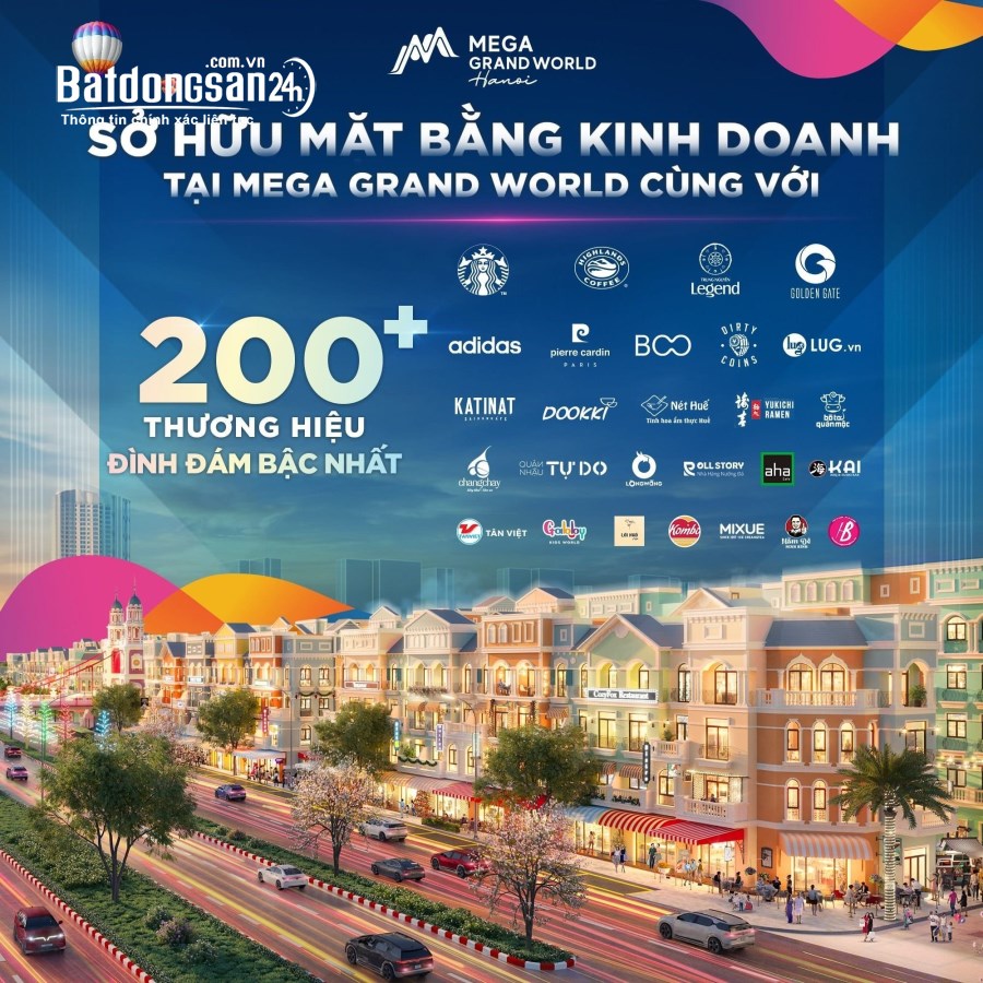 CHÍNH SÁCH THUÊ K-TOWN GIỮA LÒNG GRAND WORLD HÀ NỘI CỰC KỲ HẤP DẪN
