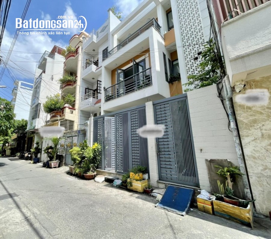 BÁN NHÀ CƯ XÁ THIÊN PHƯỚC,TÂN BÌNH, 44M2, HXH ĐỖ CỬA, 4 TẦNG, 7.X TỶ