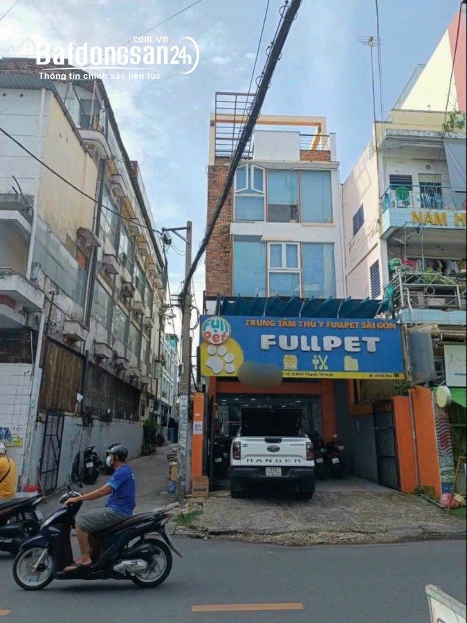 Bán gấp căn góc mặt tiền Phan Văn Trị P14 Bình Thạnh 6x24m