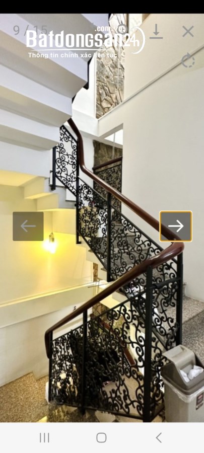 Nhà hẻm ba gác , 69m2 , 3 lầu , Bình Thạnh , giá 8.75 tỷ .