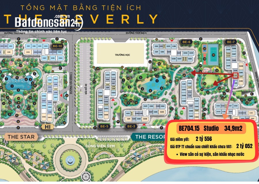 Bán căn hộ chung cư Vinhomes Grand Park, TP Thủ Đức