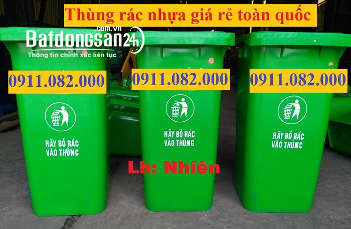  Giá rẻ thùng rác cuối năm, thùng rác 120l 240l 660l giá thấp miền tây-lh 0911082000