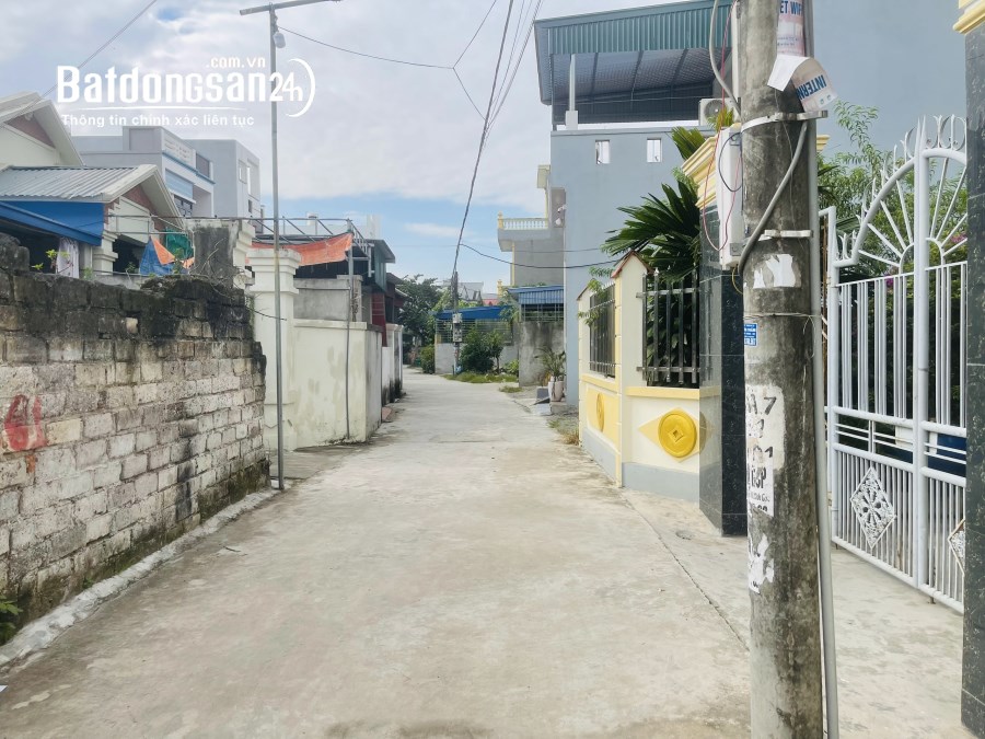 Bán Đất Tuyến 2, Thôn 2 Tân Dương, Thuỷ Nguyên, 109m2, Ngang 5m, Hướng Tây Bắc,