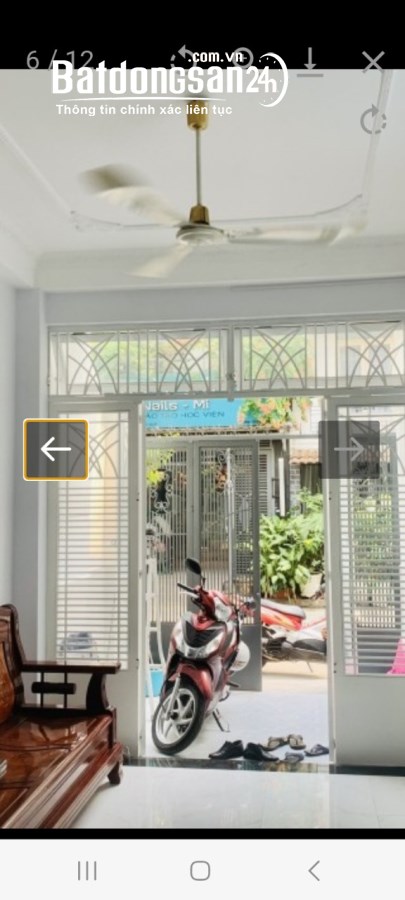 Nhà hẻm xe hơi , 49m2 , 3 lầu , Đường Bùi Hữu Nghĩa, Bình Thạnh , giá 7.35 tỷ .