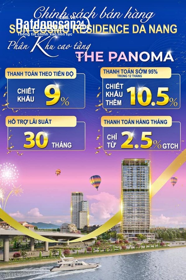 Bán căn hộ chung cư Sun Cosmo Residence, Đường Trần Hưng Đạo, Quận Ngũ Hành Sơn