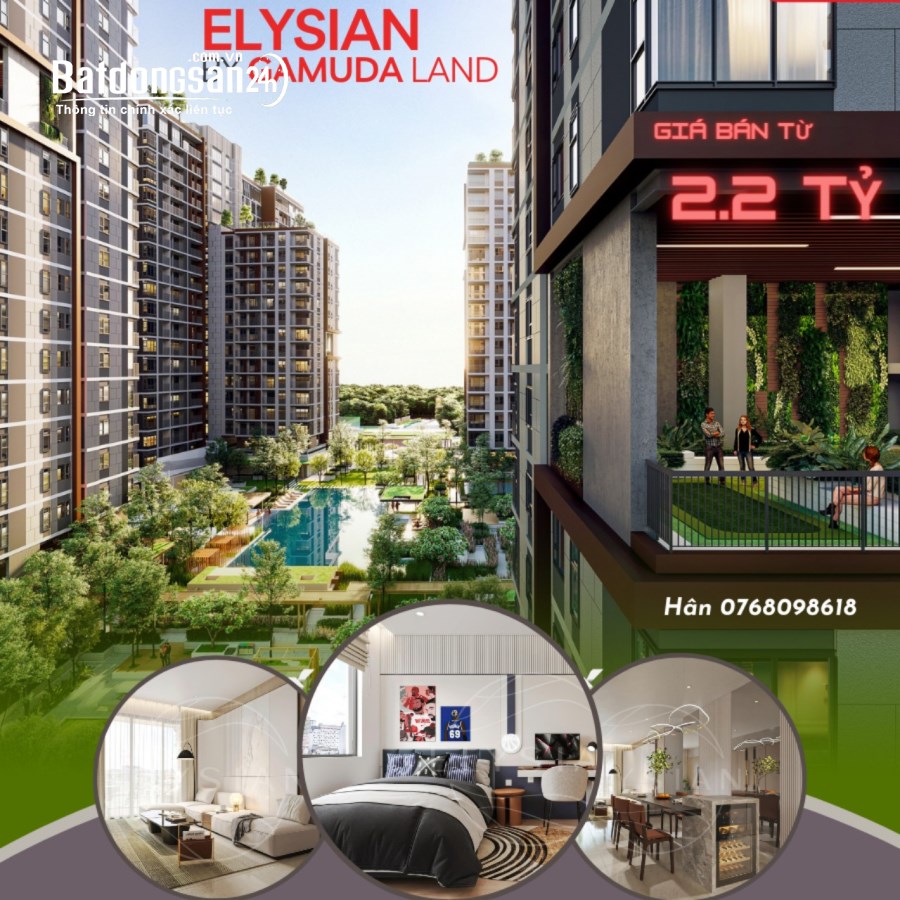  Chọn Elysian - Đại Cát mừng năm mới !! Chỉ với 50tr - Ký ngay SPA 