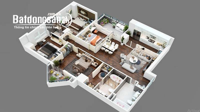 Bán căn hộ chung cư Tecco Tứ Hiệp, Đường Tứ Hiệp, Huyện Thanh Trì