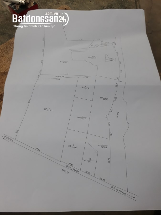Bán 3ha đất Đường Kênh 10, Xã Lê Minh Xuân, Huyện Bình Chánh