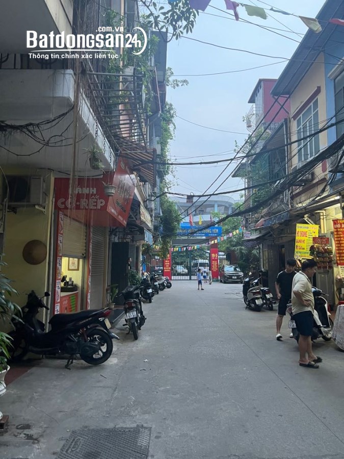 Bán nhà ngõ 63 Lương Yên cạnh Trần Khánh Dư, ô tô tránh DT 54m2x3T, MT~3m giá 6,95 tỷ
