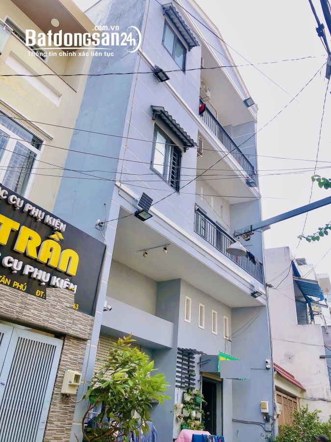 Bán căn hộ dịch vụ đường Nguyễn Qúy Anh,DT:7.4x20m đúc 3 lầu thu nhập 45tr/th giá 9.8