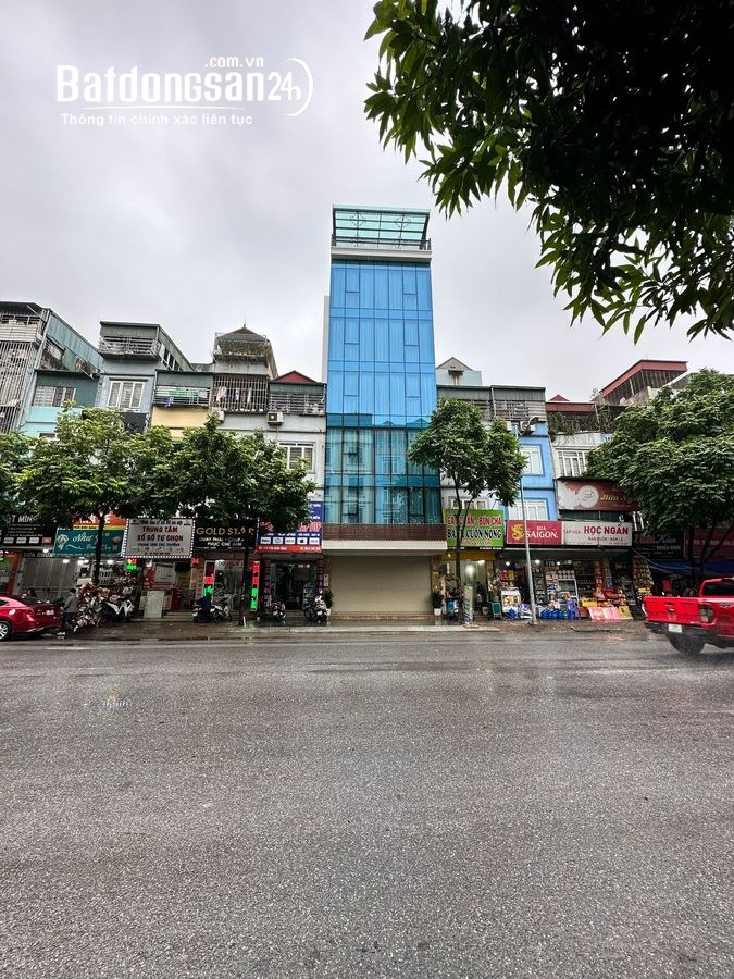 Bán nhà MP Trần Quốc Hoàn - Cầu Giấy 80m2, 8 tầng, mt 6m, kinh doanh đỉnh, giá 46 tỷ