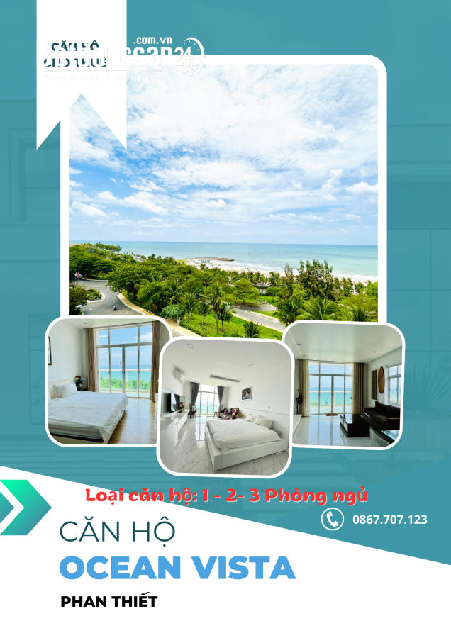 Cho thuê căn hộ Ocean Vista Sea Links Phan thiết