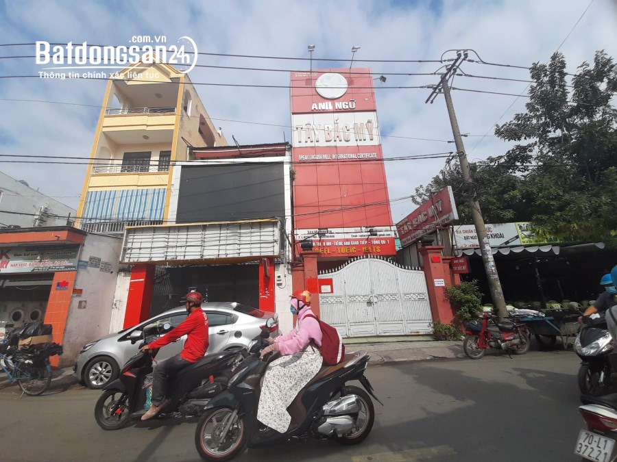 Cho thuê nhà MT Lê Lợi P4 Gò Vấp 5.5x25m nở hậu 7m 