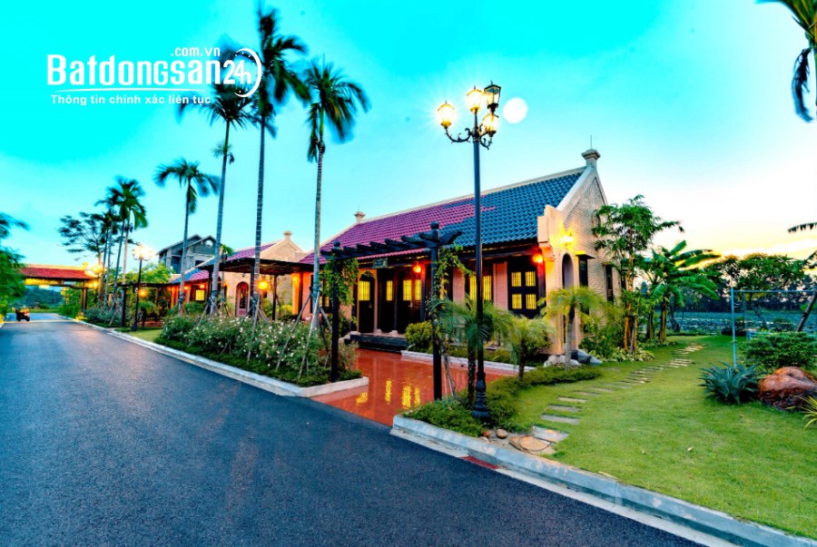 Bán biệt thự Hồng Liên 1 tầng ,Vườn Vua Resort  & Villas, Xã Trung Thịnh