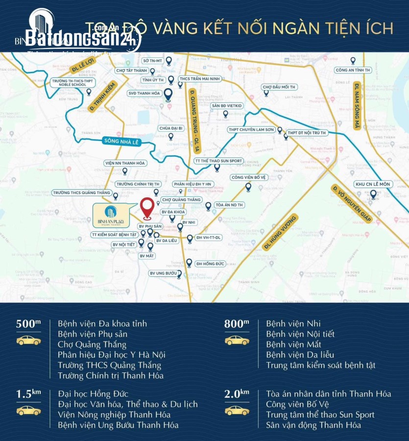 Bán căn hộ chung cư Đường Đỗ Đại, Xã Quảng Thắng, TP Thanh Hoá