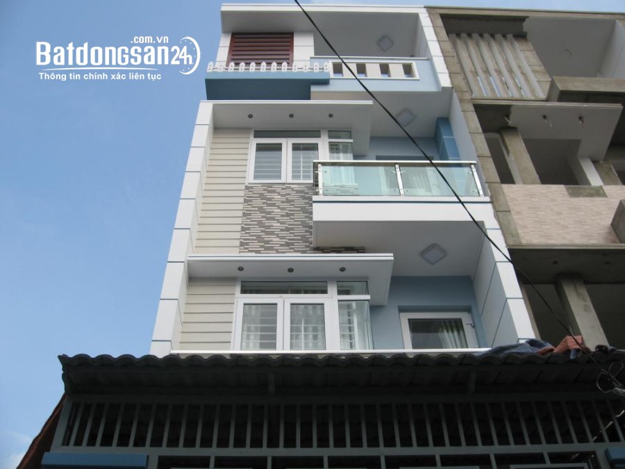 Bán nhà hẻm 93 Hoàng Hoa Thám, P.6, dt 68m2, 4 Tấm thong Lam Sơn giá 9.2 tỷ TL
