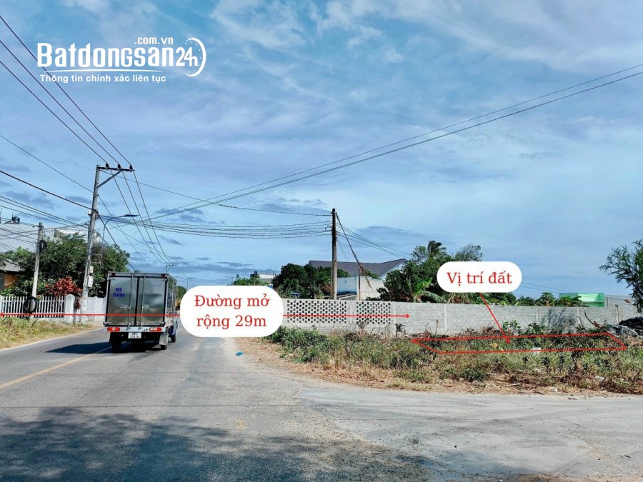 Chính Chủ Bán Gấp Trước Tết Đất Biển Tuy Phong Bình Thuận 105m2 Mặt Tiền Đường 29m