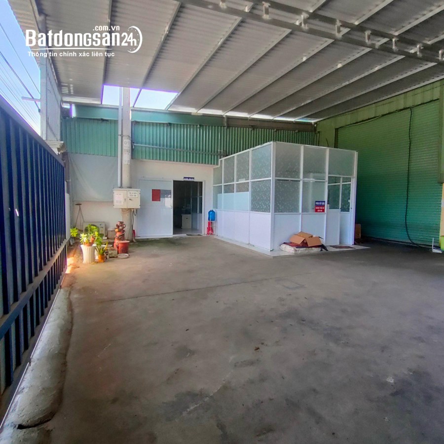 Cần Bán nhanh nhà kho 604m2 mặt tiền đường nhựa Bến Đồn, Hòa Lợi, Bến Cát, Bình Dương