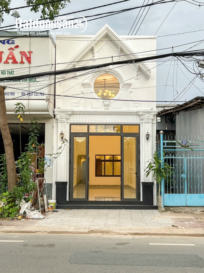 BÁN NHÀ TRỆT LẦU MẶT TIỀN NGUYỄN ĐỆ