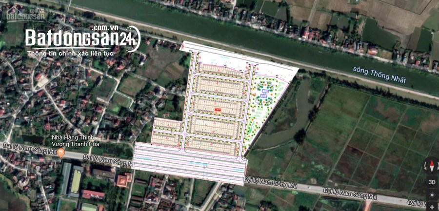 Bán gấp lô đất MB8197 đại lộ Nam sông Mã, Quảng Tâm, Thanh Hóa. LH: 0966.929.661